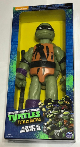 Tortugas Ninja Mutante Xl - Colección De 4 Figuras