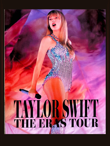 Poster Conmemorativo Al The Eras World Tour De Taylor Swift