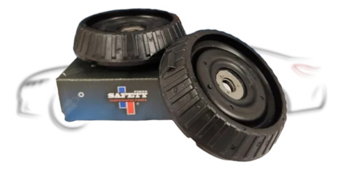 2 Bases Traseras Amortiguador Fiesta 1998 1999 2000 2001