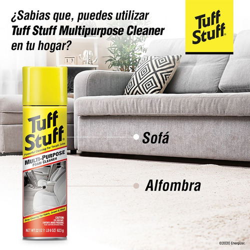 Limpia Tapizado Espuma Stp Tuff Stuff Multiuso 623g