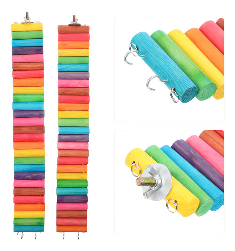 Escalera Hamster Toys Para Escalar Hámsteres, Cola Larga, 2