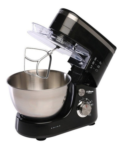 Batidora De Pie Liliana Turbobat Ab914 Negra Color Negro Frecuencia 50 Hz x 60 Hz