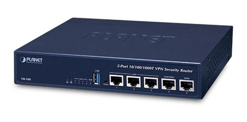 Router Vpn Seguridad 5-port 10/100/1000t Planet