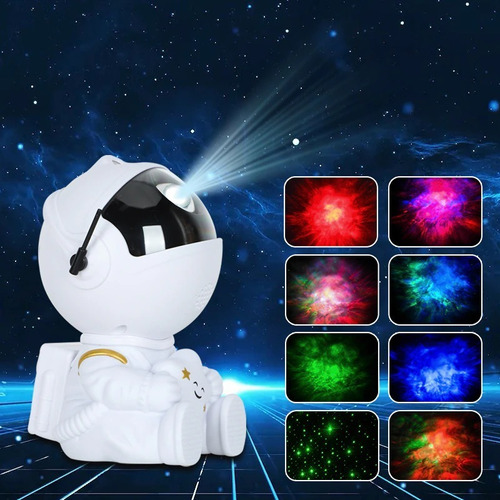 Proyector Luces Led - Astronauta Nebulosa