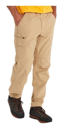 Pantalón Hombre Marmot Arch Rock Convertible Beige