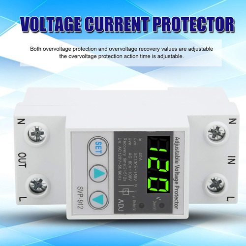 Protector De Corriente De Voltaje Protector Ajustable De