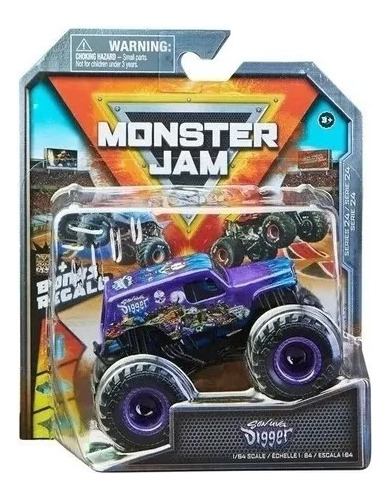 Monster Jam Mini Vehiculo 1:64 58701 Coleccionables Educando