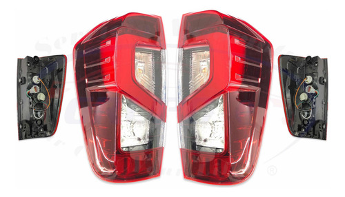Kit Calaveras Led Pick - Up Np300 2021 2022 2023 2024 Nuevas
