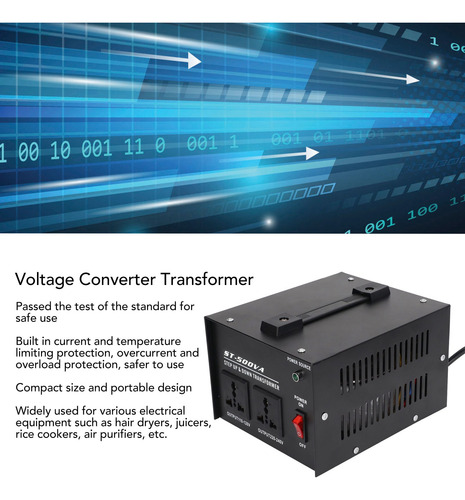 Transformador De Tensión Step Up Buck De 500 W 110 V A 220 V
