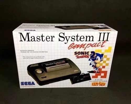 Sonic The Hedgehog 2 Na Caixa Master System Original Coleção