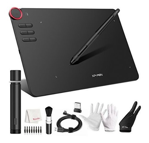 Tablet De Dibujo Xp-pen Inalámbrica Graficadora -negro