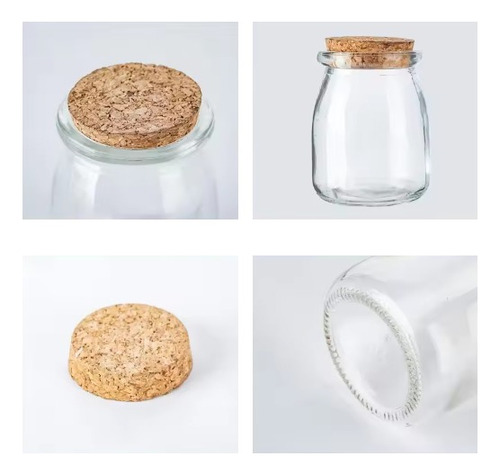 Pack 12 Frasco De Vidrio Pudding 200ml Ideal Para Postres