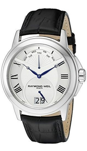 Raymond Weil Hombres De 9577-stc-00650 Tradición Correa De C