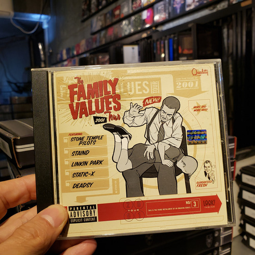 The Family Values Tour 2001 Cd 2001 Us Linkin Park Staind