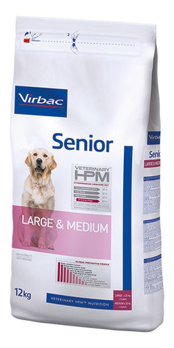 Comida Para Perro Hpm Dog Senior Large And Medium 12 Kg