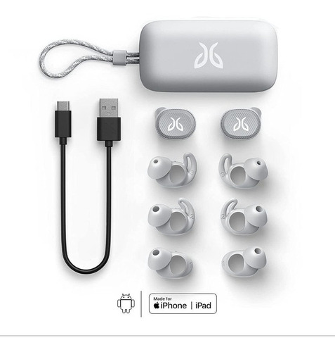 Auriculares Bluetooth Con Funda De Carga Blanco