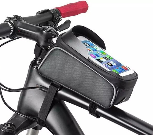 Bolso Alforja Porta Celular Impermeable Para Bicicleta 