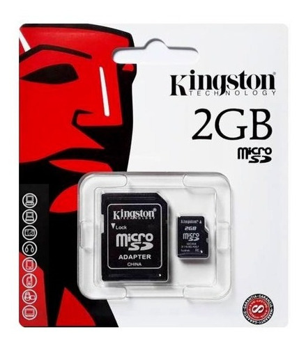 Cartão De Memória Micro Sd Kingston 2gb Tf