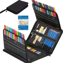 Comprar Kit De Dibujo Juego De Lápices De Dibujo Lápices De Colores 