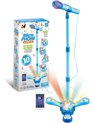 Máquina De Karaoke Para Niños Con Soporte, Micrófono Para Ni