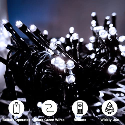 Guirnaldas Navidad Exteriores A Bateria 5 Metros 50 Led