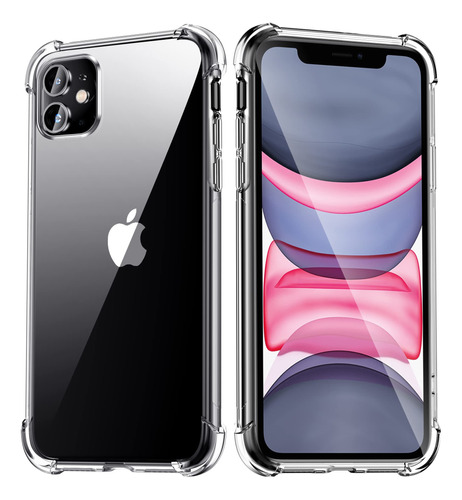 Migeec Funda Transparente Para iPhone 11, A Prueba De Golpes