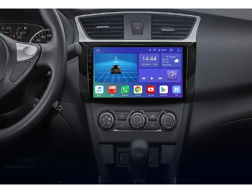 Central Multimídia Android Nissan Sentra 2015-19 8/core 10p