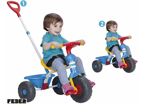 Triciclo Feber Baby Trike Ride On Color Turquesa