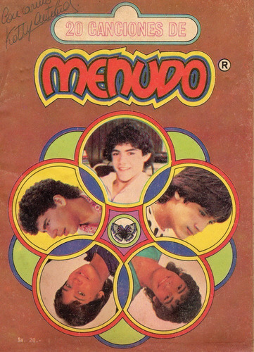 Revista 20 Canciones De Menudo * 1983