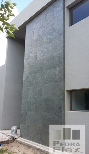 Imagen 2 de 7 de Revestimiento Piedra Flexible Metal (laminas 122x61)
