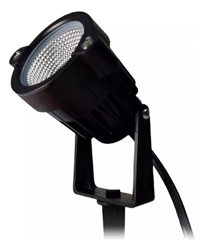 60x Luminária Espeto Jardim Com Lâmpada Cob Led 15w Quente
