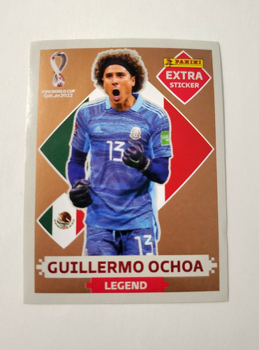 Extra Sticker | Memo Ochoa | Bronce Nuevo | Qatar 2022