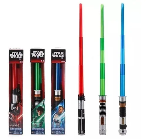 Juguetes de star wars sables de luz sale