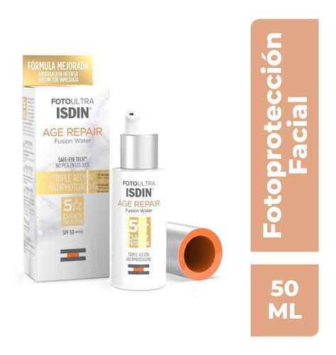 Isdin Foto Ultra Age Repair Water Facial Fps50+ X 50 Ml