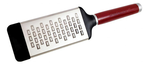 Rallador de queso manual de acero inoxidable Kitchenaid Red