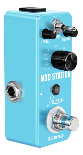 A Efecto De Modulación Clásico Del Pedal Rowin Lef-3808 Mod