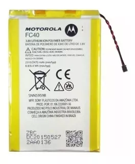 Bateria Motorola Fc40 Xt1540 Xt1542 Moto G3 Cuotas