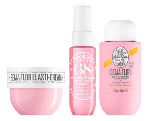 Skincare Set Sol De Janeiro Beija Flor Travel-friendly