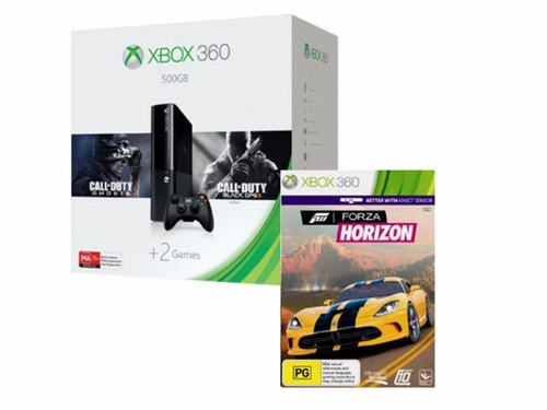 Consola Xbox 360 Slim E 500gb Con Juego Forza Horizon 2 Wifi