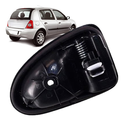 Par Maçaneta Interna Porta Clio 2010 2011 2012 2013 2014