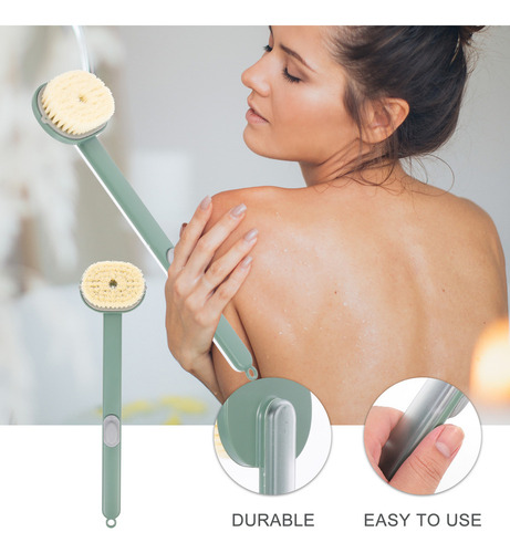 Cepillo De Baño De Mango Largo Back Clean Brush Scrubber