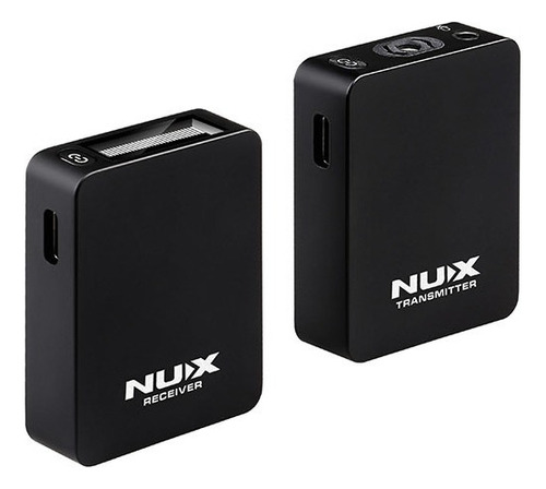 Micrófono Nux B10 Vlog Wireless System - Plus Color Negro