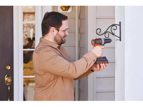 Taladro/destornillador Inalám 2 Vel. De 20v Max Black+decker