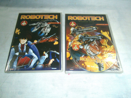 Dvd Robotech Episodios 01 - 04 Y 4 Mas S/ Revista (Usado)