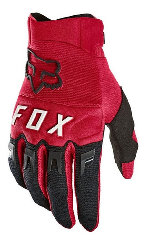 Guantes Moto Cross Enduro Fox Dirtpaw Rojo Solomototeam 