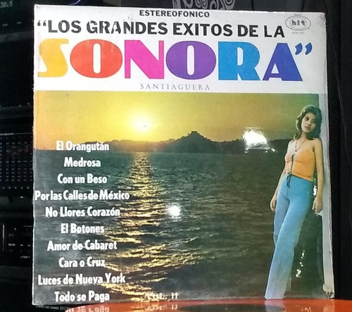 $ Lp Sonora Santiaguera Sellado- Los Grandes Éxitos D La Son (Usado)