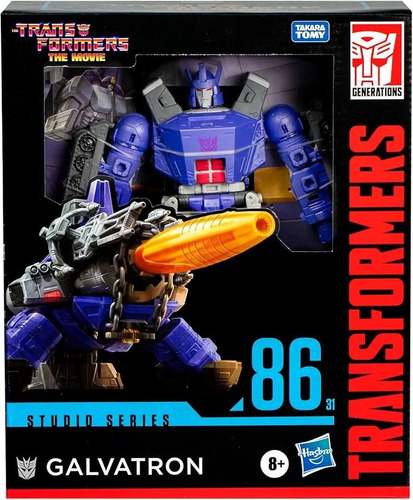 Galvatron Studio Series 86 Transformers The Movie Hasbro Galvatron Azul (Usado)