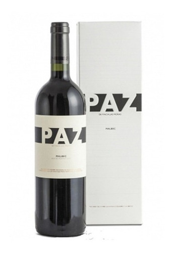 Estuche Vino Paz Malbec De Finca Las Moras X750cc