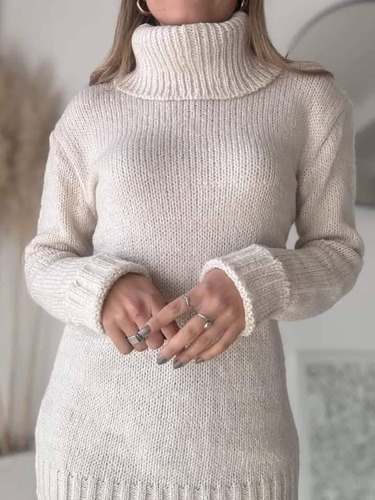 Sweater Polera Mujer - Estilo Y Comodidad