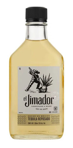 Botella De Tequila El Jimador Reposado 200ml